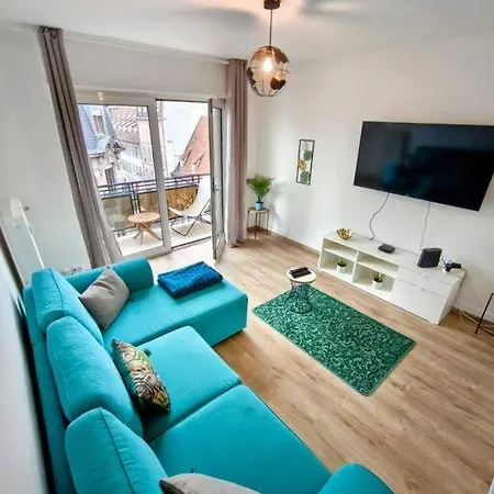 Apartment Bel Avec Vue Cathedrale Et Terrasse Strasbourg